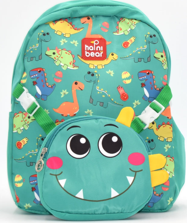 Kids Backpack for Boys and Girls Ages 4-8 - Lightweight Dinosaur Print School Backpack