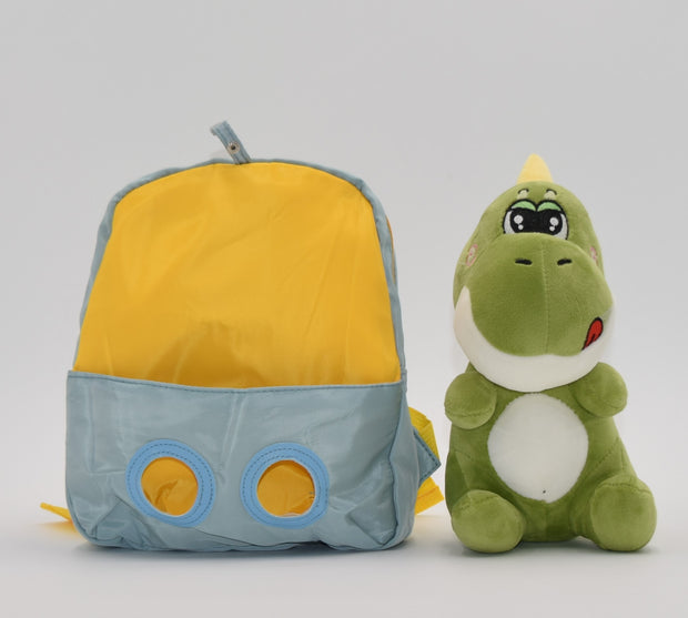 Toddler School Bag with Fun Dinosaur Design - Lightweight Kid Backpack for Boys and Girls