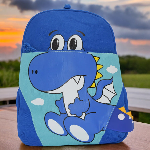 Toddler School Bag with Fun Dinosaur Design - Lightweight Kid Backpack for Boys and Girls